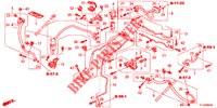 KLIMAANLAGE (FLEXIBLES/TUYAUX) (DIESEL) (LH) für Honda ACCORD DIESEL 2.2 COMFORT 4 Türen 6 gang-Schaltgetriebe 2012