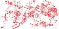 MOTORHALTERUNG (DIESEL) für Honda ACCORD DIESEL 2.2 COMFORT 4 Türen 6 gang-Schaltgetriebe 2012