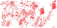 PEDAL (LH) für Honda ACCORD DIESEL 2.2 COMFORT 4 Türen 6 gang-Schaltgetriebe 2012