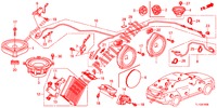 RADIOANTENNE/LAUTSPRECHER (LH) für Honda ACCORD DIESEL 2.2 COMFORT 4 Türen 6 gang-Schaltgetriebe 2012