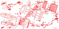 RUECKSITZ/SITZGURT,(2D)  für Honda ACCORD DIESEL 2.2 COMFORT 4 Türen 6 gang-Schaltgetriebe 2012