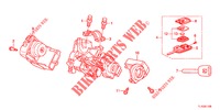 SCHLIESSZYLINDER KOMPONENTEN  für Honda ACCORD DIESEL 2.2 COMFORT 4 Türen 6 gang-Schaltgetriebe 2012