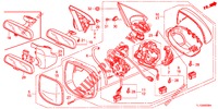 SPIEGEL/SCHIEBEDACH  für Honda ACCORD DIESEL 2.2 COMFORT 4 Türen 6 gang-Schaltgetriebe 2012