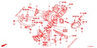 TURBOLADER SYSTEM (DIESEL) für Honda ACCORD DIESEL 2.2 COMFORT 4 Türen 6 gang-Schaltgetriebe 2012