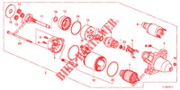 ANLASSER (DENSO) (DIESEL) (AT) für Honda ACCORD DIESEL 2.2 COMFORT 4 Türen 5 gang automatikgetriebe 2012