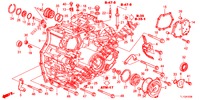 GETRIEBEGEHAEUSE (DIESEL) für Honda ACCORD DIESEL 2.2 COMFORT 4 Türen 5 gang automatikgetriebe 2012