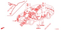 KABELBAUM (3) (LH) für Honda ACCORD DIESEL 2.2 COMFORT 4 Türen 5 gang automatikgetriebe 2012