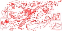 KONSOLE (LH) für Honda ACCORD DIESEL 2.2 COMFORT 4 Türen 5 gang automatikgetriebe 2012