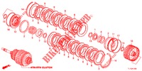 KUPPLUNG (4EME 5EME) (DIESEL) für Honda ACCORD DIESEL 2.2 COMFORT 4 Türen 5 gang automatikgetriebe 2012