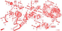 MOTORHALTERUNG (DIESEL) für Honda ACCORD DIESEL 2.2 COMFORT 4 Türen 5 gang automatikgetriebe 2012