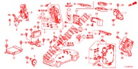 STEUERGERAT (CABINE) (1) (LH) für Honda ACCORD DIESEL 2.2 COMFORT 4 Türen 5 gang automatikgetriebe 2012