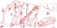 WINDSCHUTZSCHEIBENWASCHER (2D)  für Honda ACCORD DIESEL 2.2 COMFORT 4 Türen 5 gang automatikgetriebe 2012