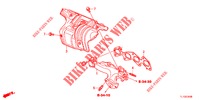AUSPUFFKRUEMMER (DIESEL) für Honda ACCORD DIESEL 2.2 ELEGANCE 4 Türen 6 gang-Schaltgetriebe 2012