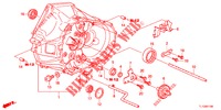 KUPPLUNGSGEHAEUSE (DIESEL) für Honda ACCORD DIESEL 2.2 ELEGANCE 4 Türen 6 gang-Schaltgetriebe 2012