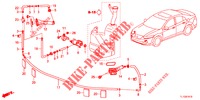 SCHEINWERFERWASCHER(S)  für Honda ACCORD DIESEL 2.2 ELEGANCE 4 Türen 6 gang-Schaltgetriebe 2012