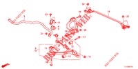 STABILISATOR, VORNE/UNTERER ARM, VORNE  für Honda ACCORD DIESEL 2.2 ELEGANCE 4 Türen 6 gang-Schaltgetriebe 2012