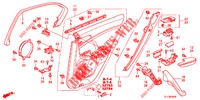 TUERVERKLEIDUNG, HINTEN(4D)  für Honda ACCORD DIESEL 2.2 ELEGANCE 4 Türen 6 gang-Schaltgetriebe 2012