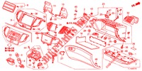 INSTRUMENT, ZIERSTUECK (COTE DE PASSAGER) (LH) für Honda ACCORD DIESEL 2.2 ELEGANCE PACK 4 Türen 6 gang-Schaltgetriebe 2012