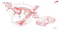 AUDIOEINHEIT (NAVIGATION) für Honda ACCORD DIESEL 2.2 EXECUTIVE 4 Türen 6 gang-Schaltgetriebe 2012