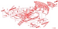 BODENMATTE/ISOLATOR  für Honda ACCORD DIESEL 2.2 EXECUTIVE 4 Türen 6 gang-Schaltgetriebe 2012