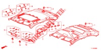 DACHVERKLEIDUNG  für Honda ACCORD DIESEL 2.2 EXECUTIVE 4 Türen 6 gang-Schaltgetriebe 2012