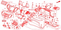 INSTRUMENT, ZIERSTUECK (COTE DE PASSAGER) (LH) für Honda ACCORD DIESEL 2.2 EXECUTIVE 4 Türen 6 gang-Schaltgetriebe 2012