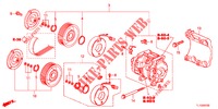 KLIMAANLAGE (COMPRESSEUR) (DIESEL) für Honda ACCORD DIESEL 2.2 EXECUTIVE 4 Türen 6 gang-Schaltgetriebe 2012