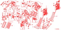 PEDAL (LH) für Honda ACCORD DIESEL 2.2 EXECUTIVE 4 Türen 6 gang-Schaltgetriebe 2012