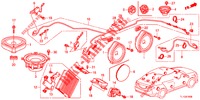 RADIOANTENNE/LAUTSPRECHER (LH) für Honda ACCORD DIESEL 2.2 EXECUTIVE 4 Türen 6 gang-Schaltgetriebe 2012