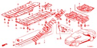 SEITENSCHWELLER ZIERLEISTE/GEHAEUSEUNTERTEIL  für Honda ACCORD DIESEL 2.2 EXECUTIVE 4 Türen 6 gang-Schaltgetriebe 2012