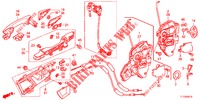 TUERSCHLOESSER, VORNE/AEUSSERER GRIFF  für Honda ACCORD DIESEL 2.2 EXECUTIVE 4 Türen 6 gang-Schaltgetriebe 2012