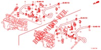 WASSERSCHLAUCH/HEIZUNGSSCHACHT (DIESEL) für Honda ACCORD DIESEL 2.2 EXECUTIVE 4 Türen 6 gang-Schaltgetriebe 2012
