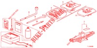 WERKZEUGE/WAGENHEBER  für Honda ACCORD DIESEL 2.2 EXECUTIVE 4 Türen 6 gang-Schaltgetriebe 2012
