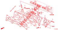 ANSAUGKRUEMMER (DIESEL) für Honda ACCORD DIESEL 2.2 S 4 Türen 6 gang-Schaltgetriebe 2012