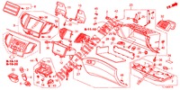 INSTRUMENT, ZIERSTUECK (COTE DE PASSAGER) (LH) für Honda ACCORD DIESEL 2.2 S 4 Türen 6 gang-Schaltgetriebe 2012