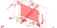 KLIMAANLAGE (CONDENSATEUR) (DIESEL) für Honda ACCORD DIESEL 2.2 S 4 Türen 6 gang-Schaltgetriebe 2012