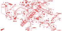 KLIMAANLAGE (FLEXIBLES/TUYAUX) (DIESEL) (LH) für Honda ACCORD DIESEL 2.2 S 4 Türen 6 gang-Schaltgetriebe 2012