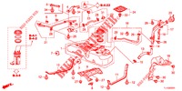 KRAFTSTOFFTANK (DIESEL) für Honda ACCORD DIESEL 2.2 S 4 Türen 6 gang-Schaltgetriebe 2012
