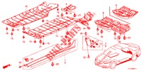 SEITENSCHWELLER ZIERLEISTE/GEHAEUSEUNTERTEIL  für Honda ACCORD DIESEL 2.2 S 4 Türen 6 gang-Schaltgetriebe 2012