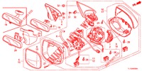 SPIEGEL/SCHIEBEDACH  für Honda ACCORD DIESEL 2.2 S 4 Türen 6 gang-Schaltgetriebe 2012