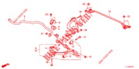 STABILISATOR, VORNE/UNTERER ARM, VORNE  für Honda ACCORD DIESEL 2.2 S 4 Türen 6 gang-Schaltgetriebe 2012