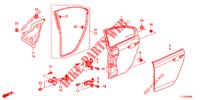 TUERBLECHE, HINTEN(4D)  für Honda ACCORD DIESEL 2.2 S 4 Türen 6 gang-Schaltgetriebe 2012