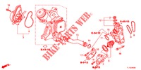WASSERPUMPE/THERMOSTAT (DIESEL) für Honda ACCORD DIESEL 2.2 S 4 Türen 6 gang-Schaltgetriebe 2012