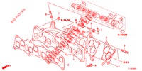 ANSAUGKRUEMMER (DIESEL) für Honda ACCORD DIESEL 2.2 SH 4 Türen 6 gang-Schaltgetriebe 2012