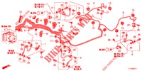 BREMSLEITUNGEN (VSA) (DIESEL) (LH) für Honda ACCORD DIESEL 2.2 SH 4 Türen 6 gang-Schaltgetriebe 2012