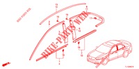 GRILL, VORNE/ZIERLEISTE  für Honda ACCORD DIESEL 2.2 SH 4 Türen 6 gang-Schaltgetriebe 2012