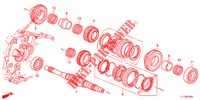 HAUPTWELLE (DIESEL) für Honda ACCORD DIESEL 2.2 SH 4 Türen 6 gang-Schaltgetriebe 2012