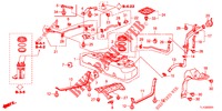 KRAFTSTOFFTANK (DIESEL) für Honda ACCORD DIESEL 2.2 SH 4 Türen 6 gang-Schaltgetriebe 2012