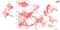 OELPUMPE (DIESEL) für Honda ACCORD DIESEL 2.2 SH 4 Türen 6 gang-Schaltgetriebe 2012