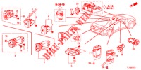 SCHALTER (LH) für Honda ACCORD DIESEL 2.2 SH 4 Türen 6 gang-Schaltgetriebe 2012